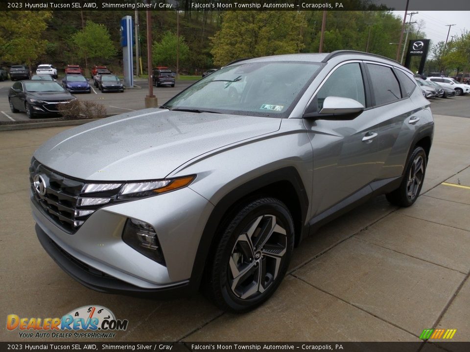 2023 Hyundai Tucson SEL AWD Shimmering Silver / Gray Photo #7