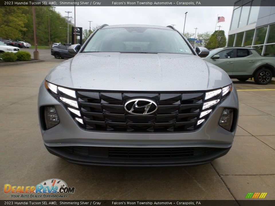 2023 Hyundai Tucson SEL AWD Shimmering Silver / Gray Photo #8