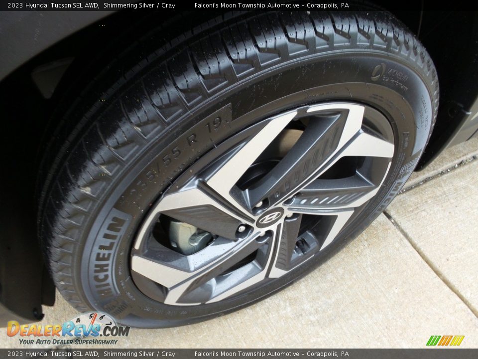 2023 Hyundai Tucson SEL AWD Shimmering Silver / Gray Photo #10