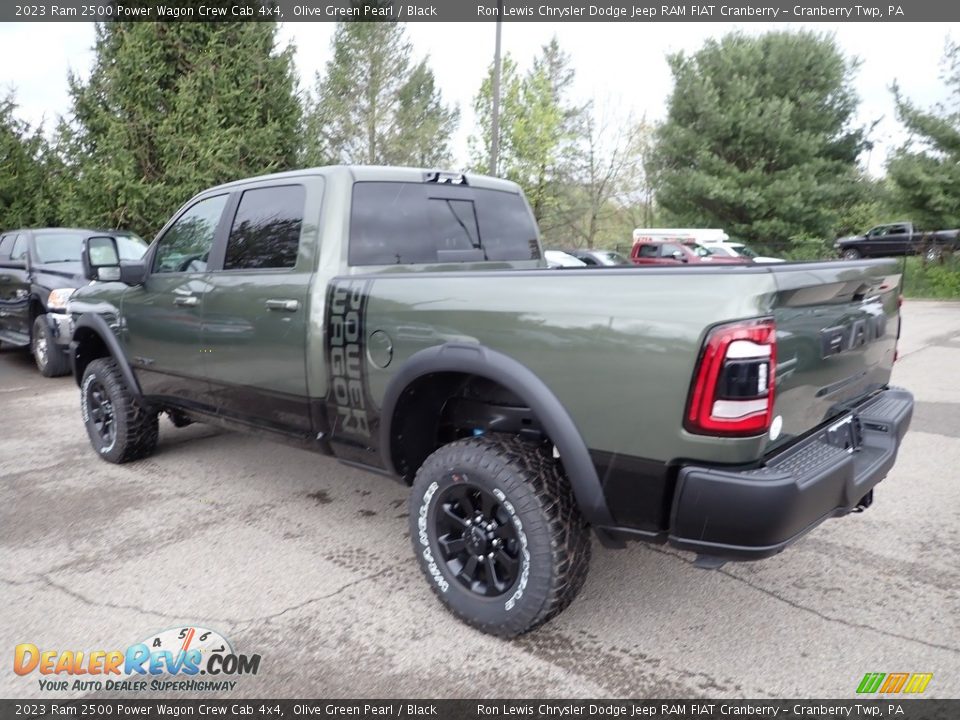 2023 Ram 2500 Power Wagon Crew Cab 4x4 Olive Green Pearl / Black Photo #3