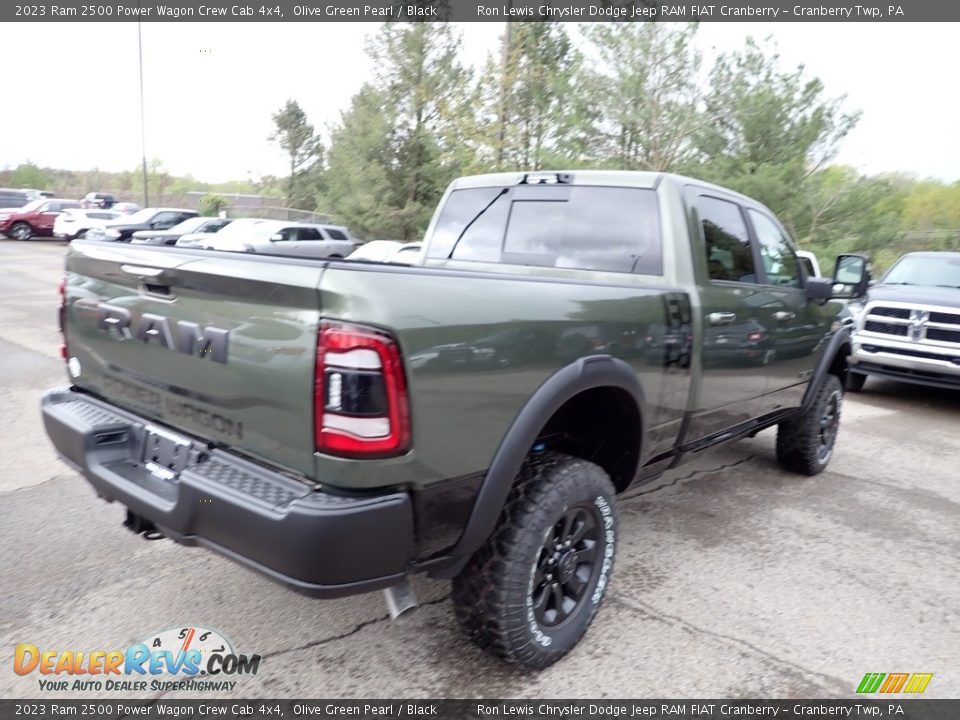 2023 Ram 2500 Power Wagon Crew Cab 4x4 Olive Green Pearl / Black Photo #5