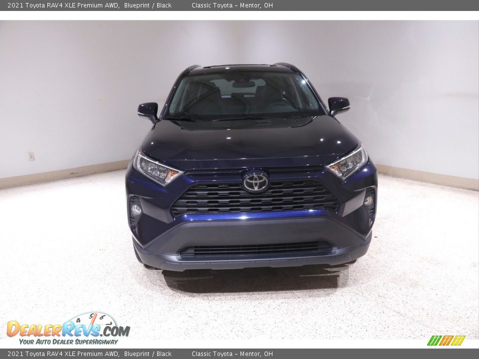 2021 Toyota RAV4 XLE Premium AWD Blueprint / Black Photo #2