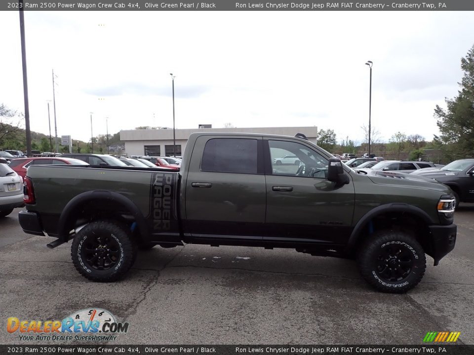 2023 Ram 2500 Power Wagon Crew Cab 4x4 Olive Green Pearl / Black Photo #6