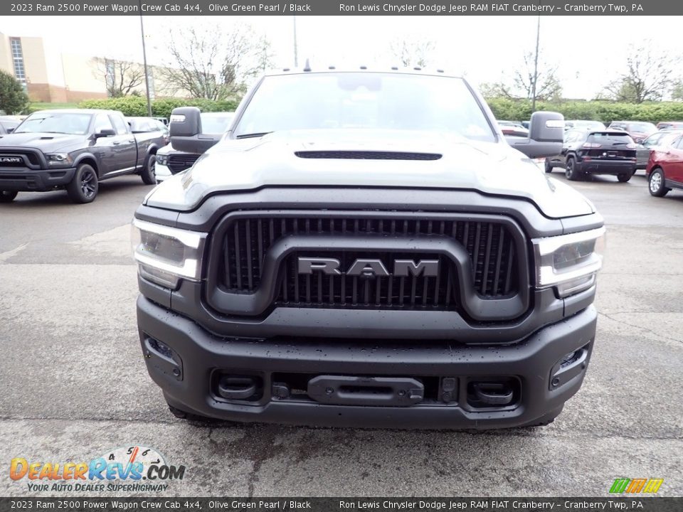 2023 Ram 2500 Power Wagon Crew Cab 4x4 Olive Green Pearl / Black Photo #8