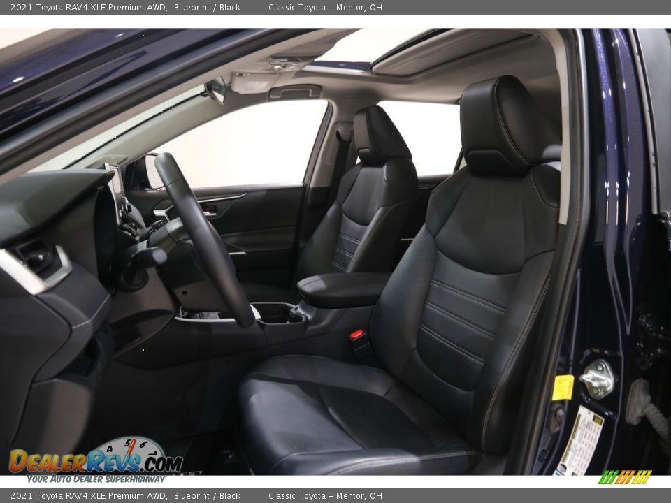2021 Toyota RAV4 XLE Premium AWD Blueprint / Black Photo #5