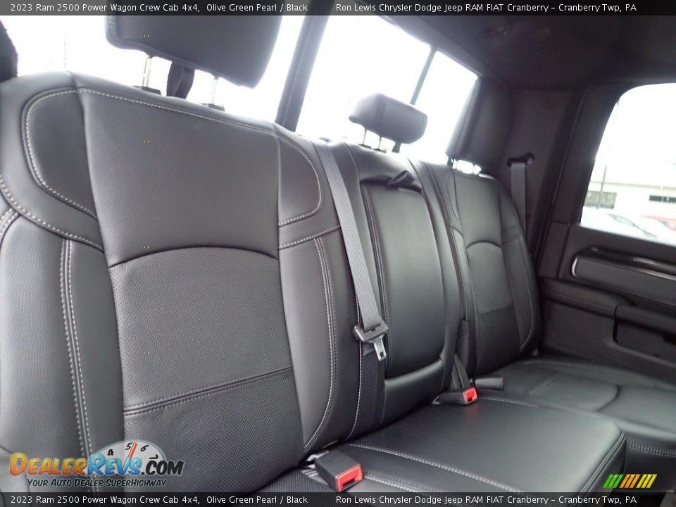 Rear Seat of 2023 Ram 2500 Power Wagon Crew Cab 4x4 Photo #11