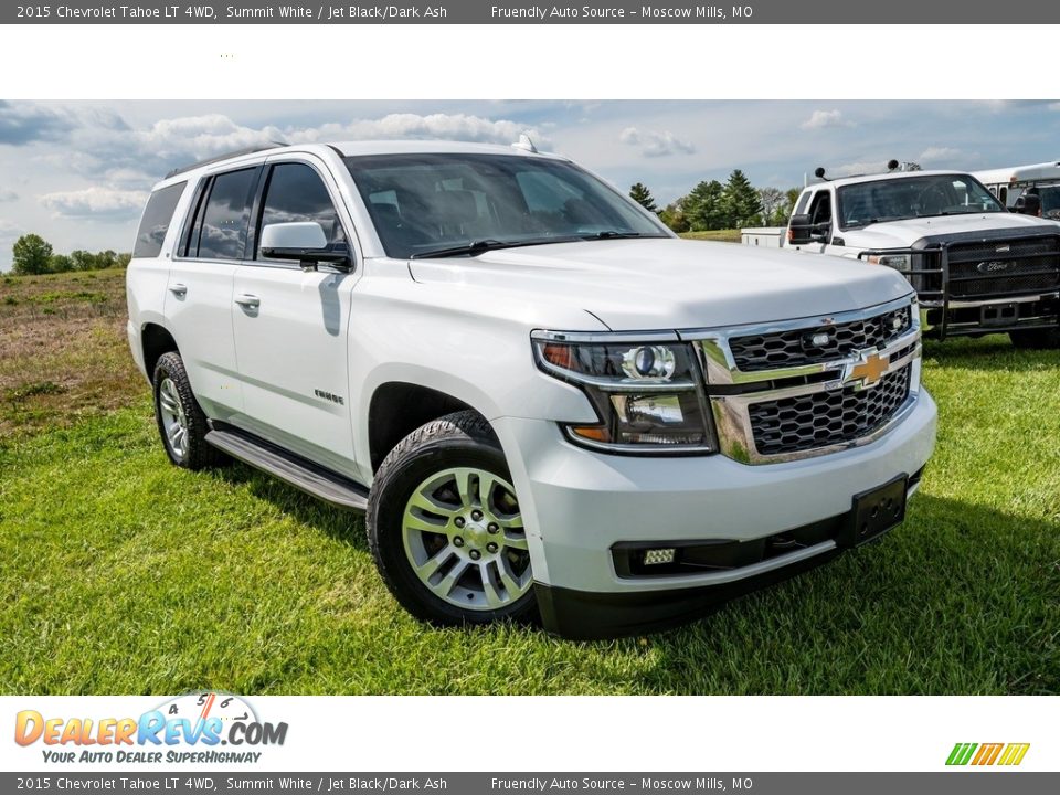 2015 Chevrolet Tahoe LT 4WD Summit White / Jet Black/Dark Ash Photo #1