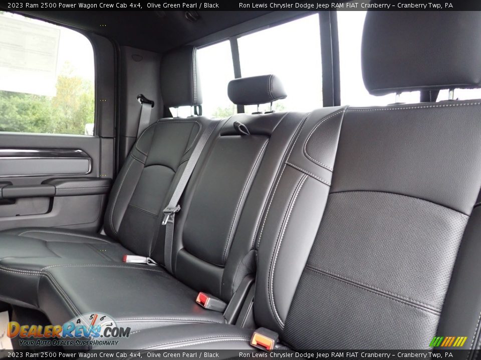 Rear Seat of 2023 Ram 2500 Power Wagon Crew Cab 4x4 Photo #13