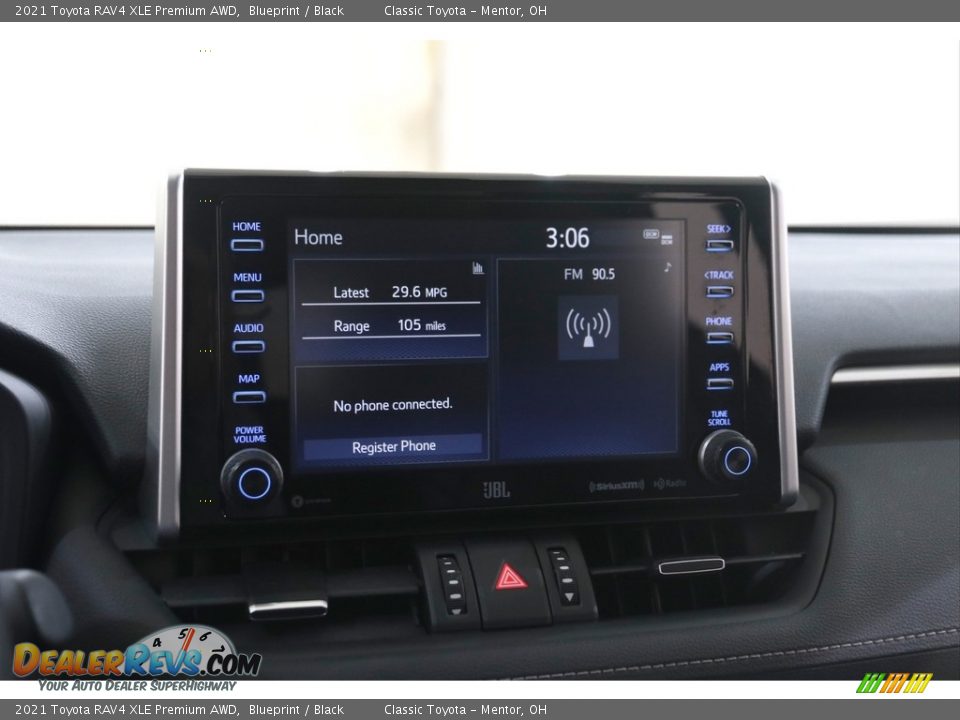 2021 Toyota RAV4 XLE Premium AWD Blueprint / Black Photo #10