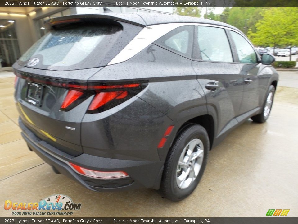 2023 Hyundai Tucson SE AWD Portofino Gray / Gray Photo #2