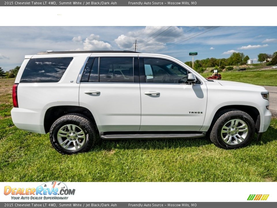 2015 Chevrolet Tahoe LT 4WD Summit White / Jet Black/Dark Ash Photo #3