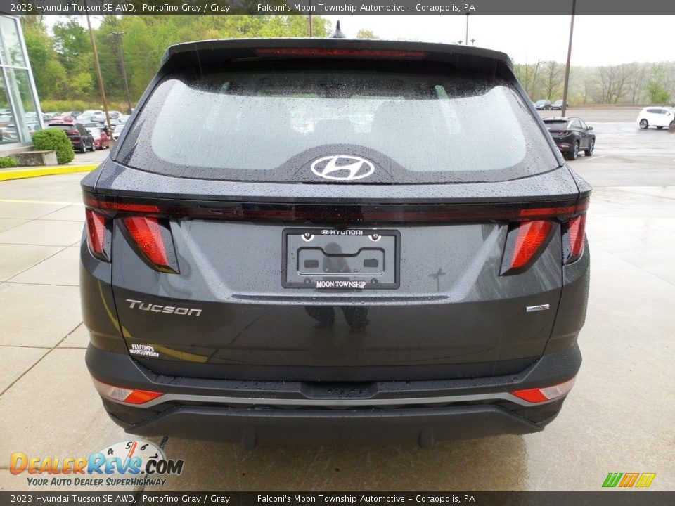 2023 Hyundai Tucson SE AWD Portofino Gray / Gray Photo #3