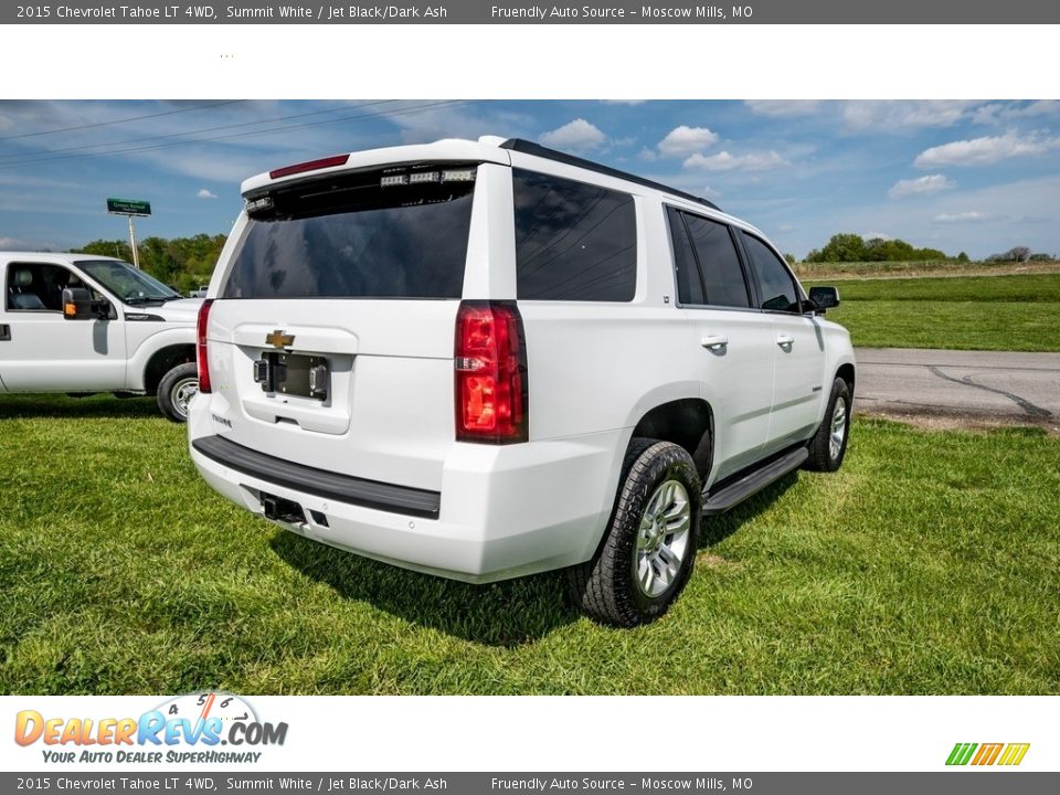 2015 Chevrolet Tahoe LT 4WD Summit White / Jet Black/Dark Ash Photo #4