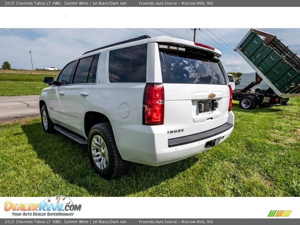 2015 Chevrolet Tahoe LT 4WD Summit White / Jet Black/Dark Ash Photo #6