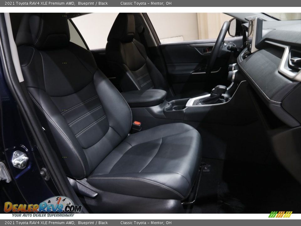 2021 Toyota RAV4 XLE Premium AWD Blueprint / Black Photo #14