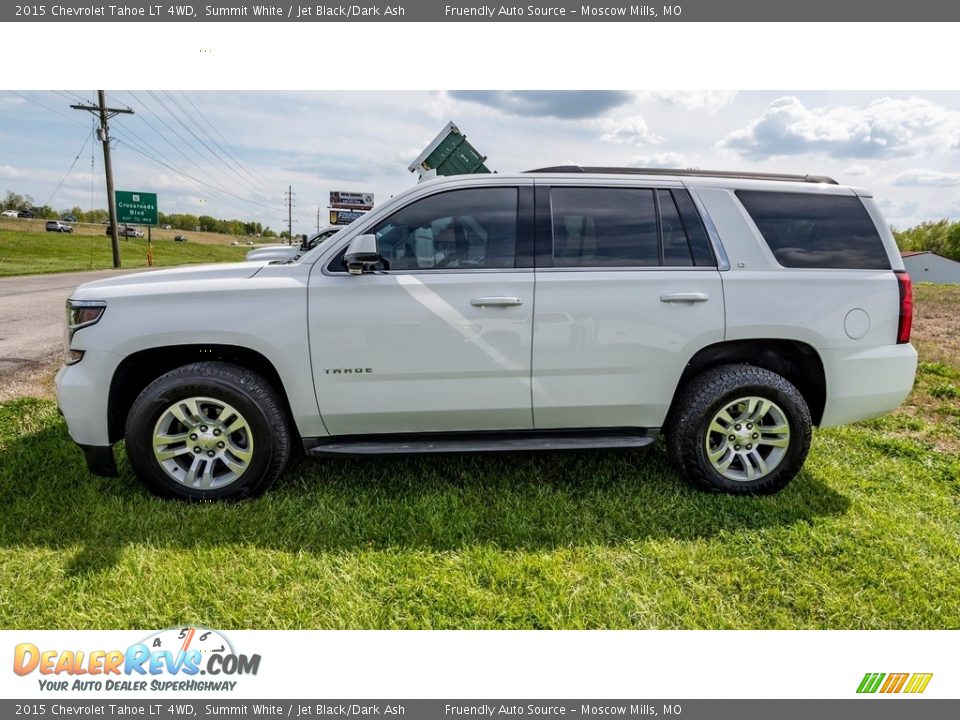 2015 Chevrolet Tahoe LT 4WD Summit White / Jet Black/Dark Ash Photo #7