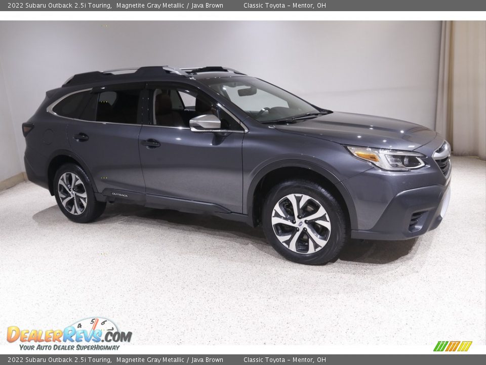 2022 Subaru Outback 2.5i Touring Magnetite Gray Metallic / Java Brown Photo #1