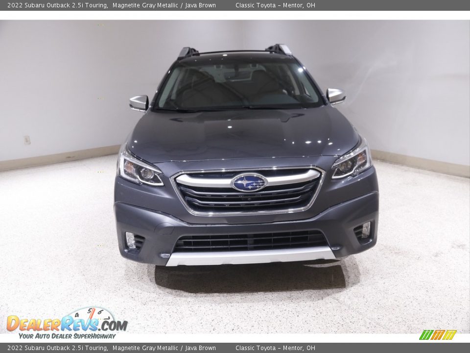 2022 Subaru Outback 2.5i Touring Magnetite Gray Metallic / Java Brown Photo #2