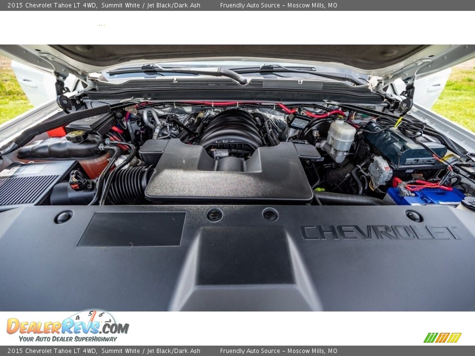 2015 Chevrolet Tahoe LT 4WD Summit White / Jet Black/Dark Ash Photo #16