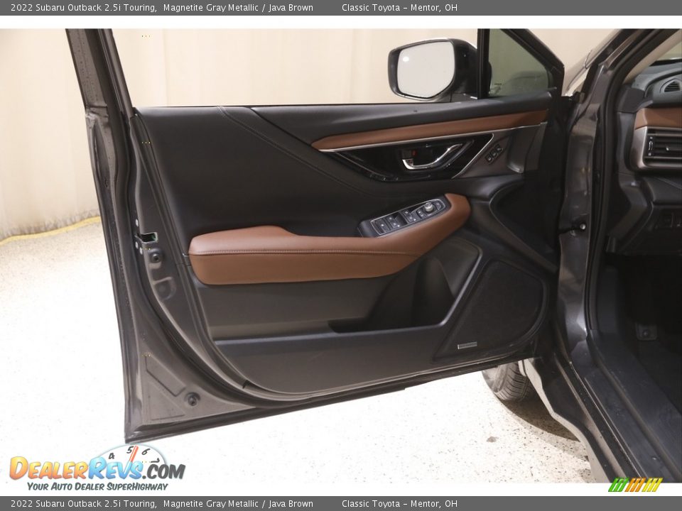 2022 Subaru Outback 2.5i Touring Magnetite Gray Metallic / Java Brown Photo #4