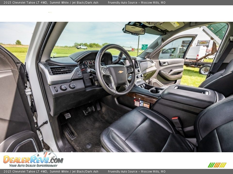 2015 Chevrolet Tahoe LT 4WD Summit White / Jet Black/Dark Ash Photo #19
