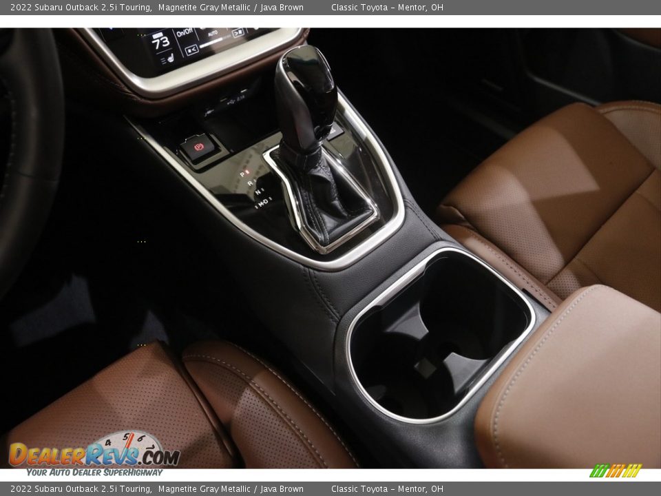 2022 Subaru Outback 2.5i Touring Magnetite Gray Metallic / Java Brown Photo #13