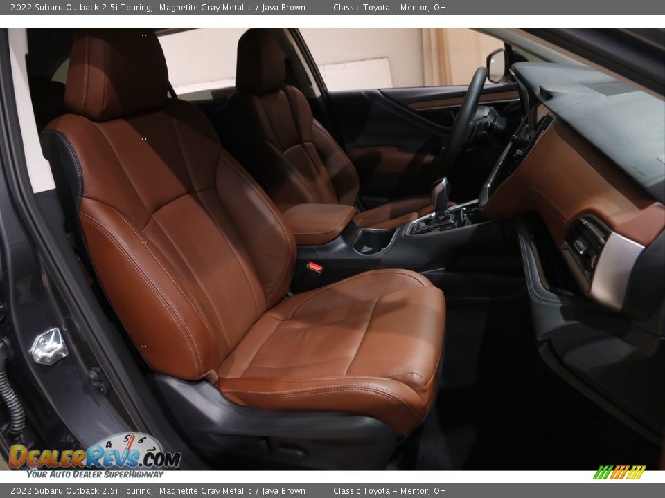 2022 Subaru Outback 2.5i Touring Magnetite Gray Metallic / Java Brown Photo #15