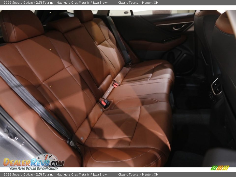2022 Subaru Outback 2.5i Touring Magnetite Gray Metallic / Java Brown Photo #16