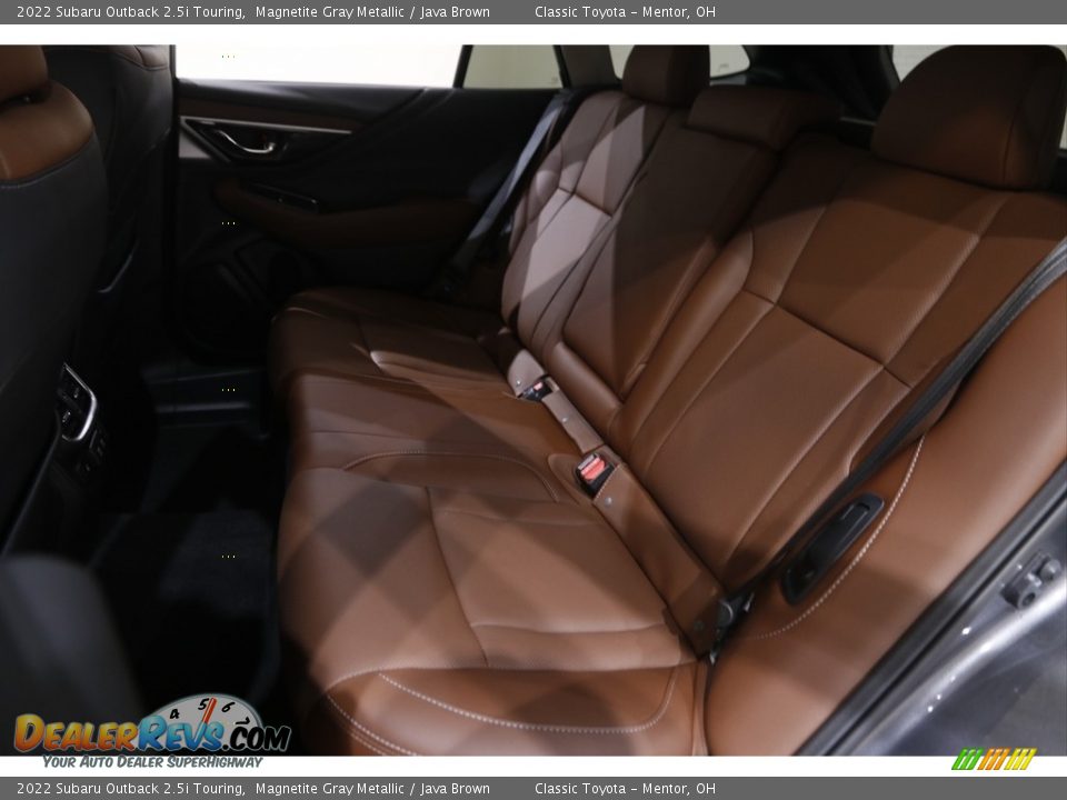 2022 Subaru Outback 2.5i Touring Magnetite Gray Metallic / Java Brown Photo #17