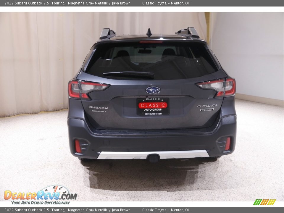 2022 Subaru Outback 2.5i Touring Magnetite Gray Metallic / Java Brown Photo #18