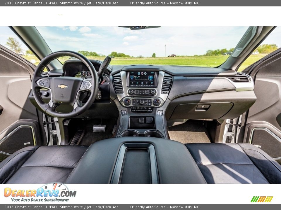 2015 Chevrolet Tahoe LT 4WD Summit White / Jet Black/Dark Ash Photo #28