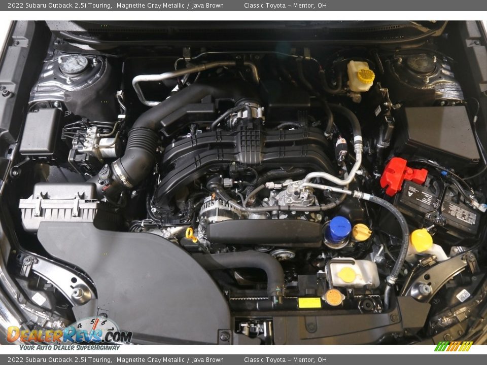 2022 Subaru Outback 2.5i Touring Magnetite Gray Metallic / Java Brown Photo #19