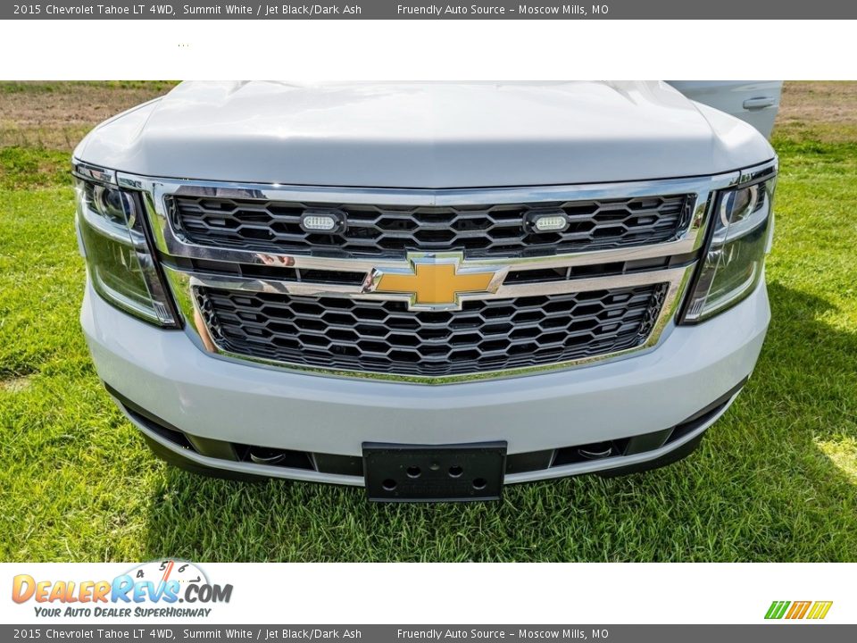2015 Chevrolet Tahoe LT 4WD Summit White / Jet Black/Dark Ash Photo #30