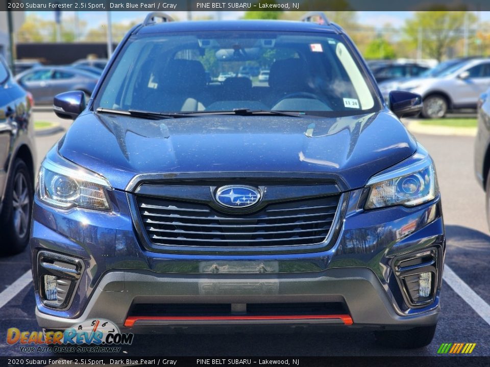 2020 Subaru Forester 2.5i Sport Dark Blue Pearl / Gray Photo #2