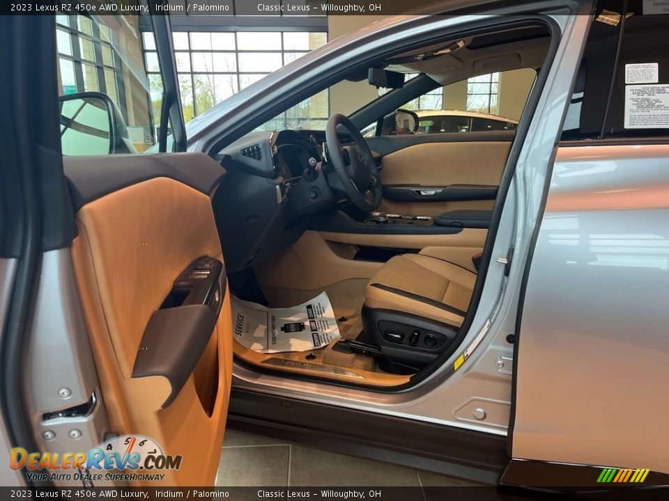 Palomino Interior - 2023 Lexus RZ 450e AWD Luxury Photo #2