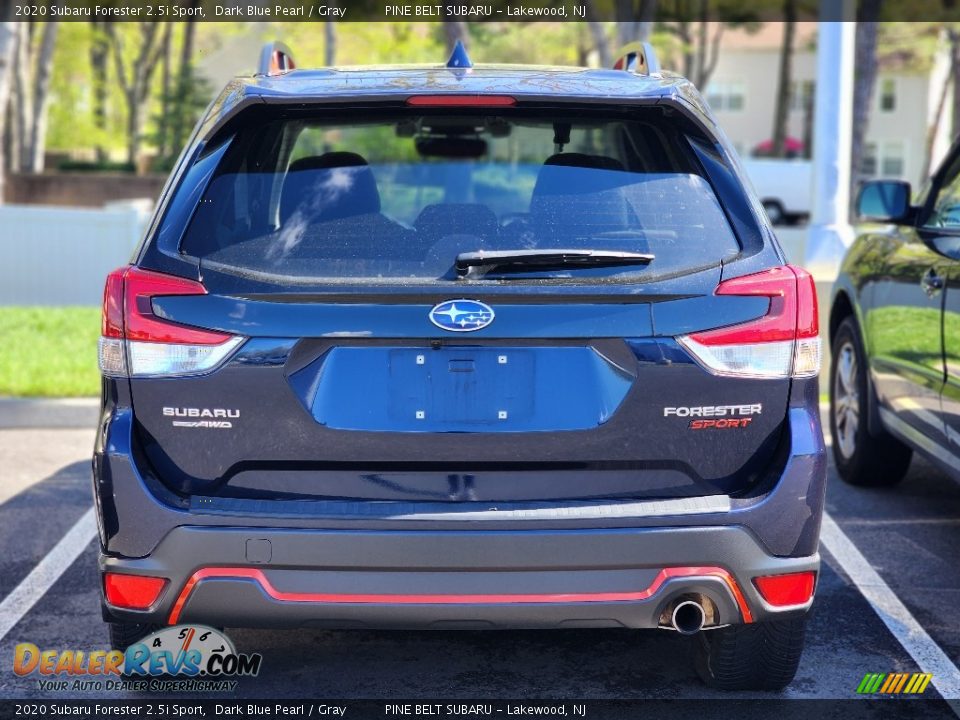 2020 Subaru Forester 2.5i Sport Dark Blue Pearl / Gray Photo #4