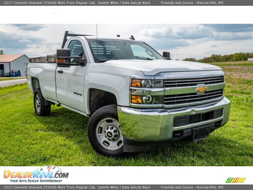 2017 Chevrolet Silverado 2500HD Work Truck Regular Cab Summit White / Dark Ash/Jet Black Photo #1