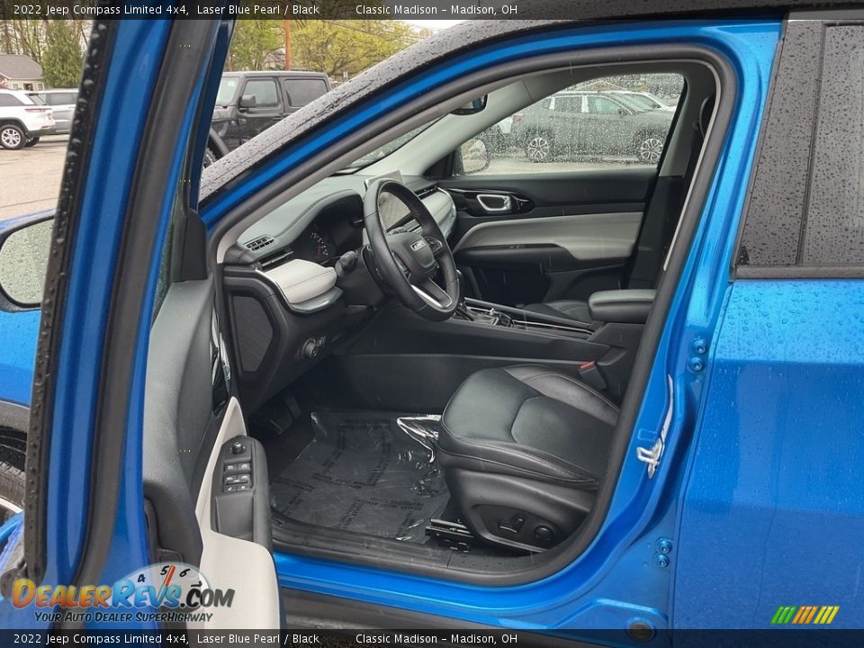 2022 Jeep Compass Limited 4x4 Laser Blue Pearl / Black Photo #2