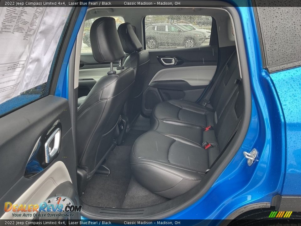 2022 Jeep Compass Limited 4x4 Laser Blue Pearl / Black Photo #3