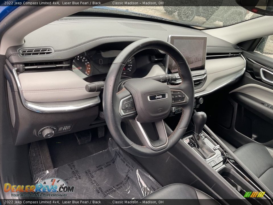 2022 Jeep Compass Limited 4x4 Laser Blue Pearl / Black Photo #4