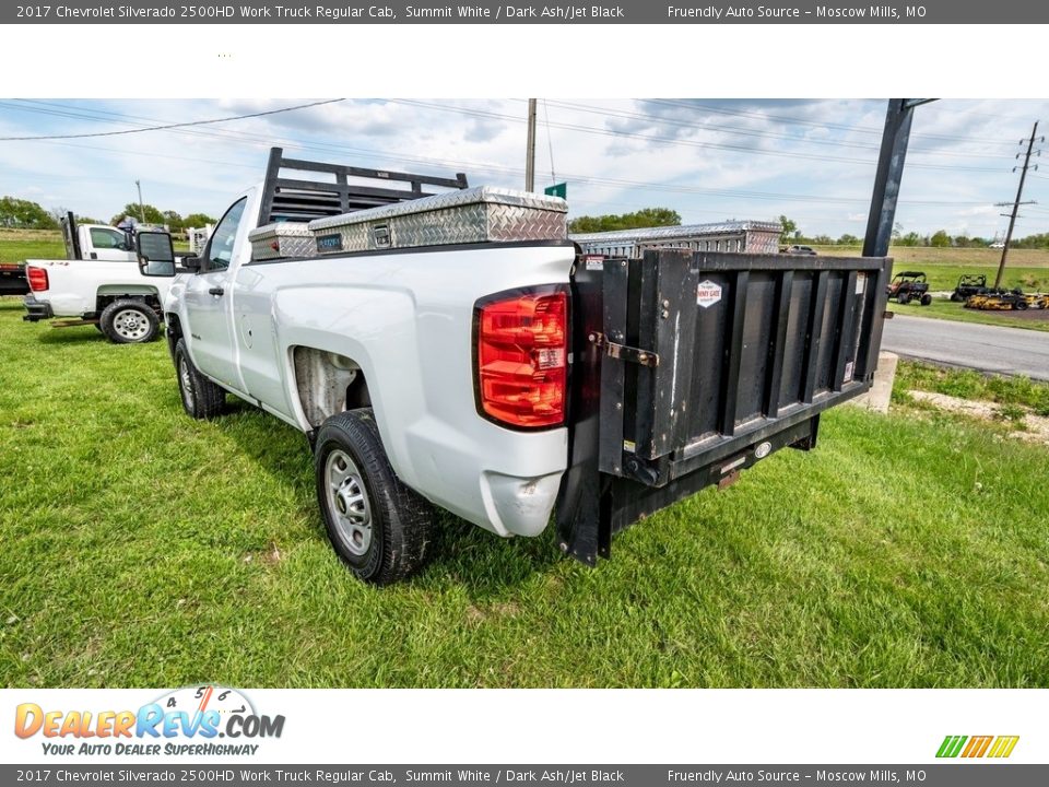 2017 Chevrolet Silverado 2500HD Work Truck Regular Cab Summit White / Dark Ash/Jet Black Photo #6