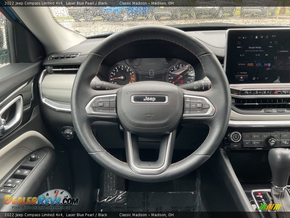 2022 Jeep Compass Limited 4x4 Laser Blue Pearl / Black Photo #5