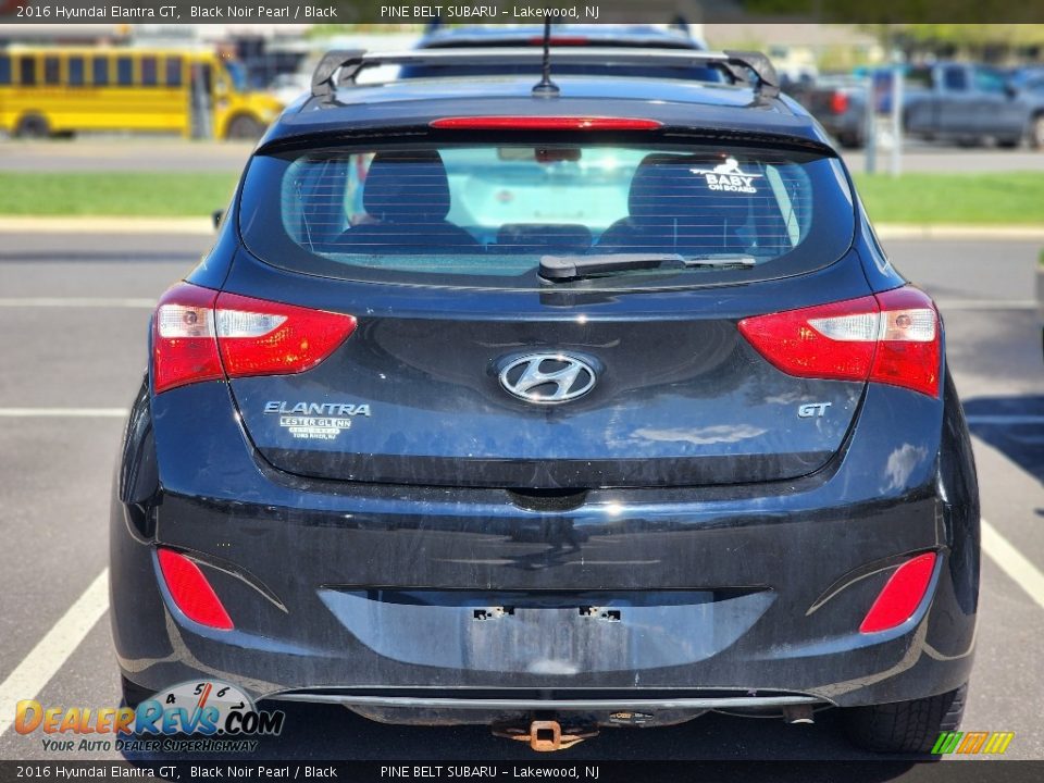 2016 Hyundai Elantra GT Black Noir Pearl / Black Photo #4