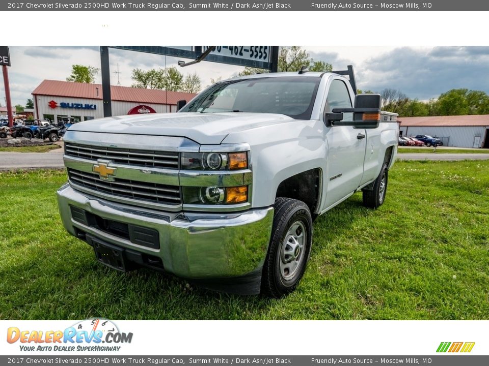 2017 Chevrolet Silverado 2500HD Work Truck Regular Cab Summit White / Dark Ash/Jet Black Photo #8