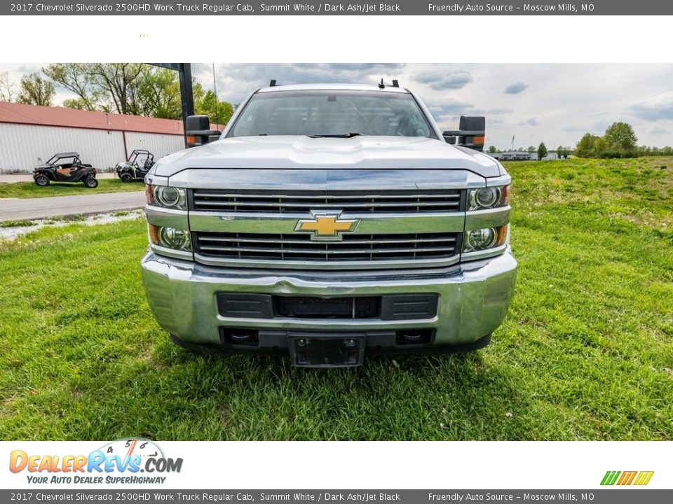 2017 Chevrolet Silverado 2500HD Work Truck Regular Cab Summit White / Dark Ash/Jet Black Photo #9