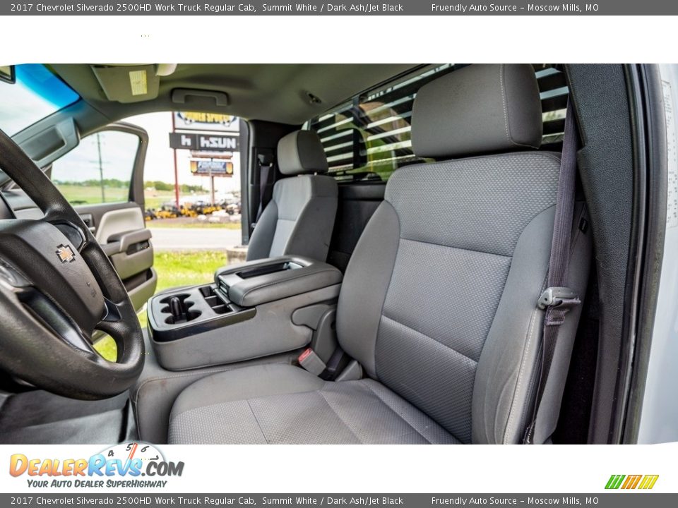 2017 Chevrolet Silverado 2500HD Work Truck Regular Cab Summit White / Dark Ash/Jet Black Photo #17
