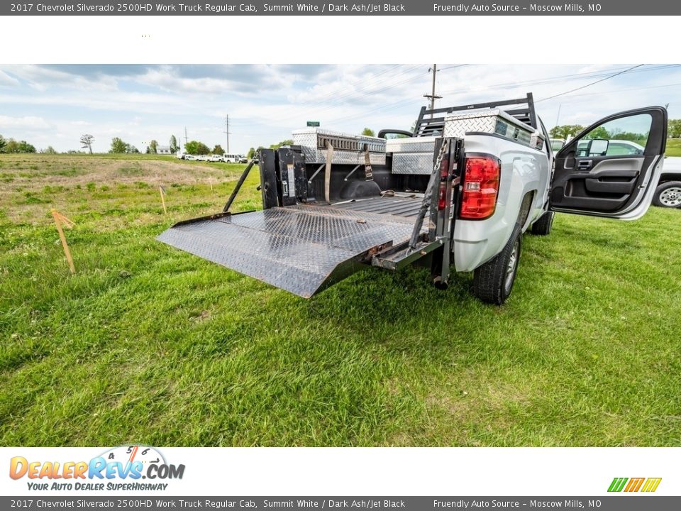 2017 Chevrolet Silverado 2500HD Work Truck Regular Cab Summit White / Dark Ash/Jet Black Photo #22