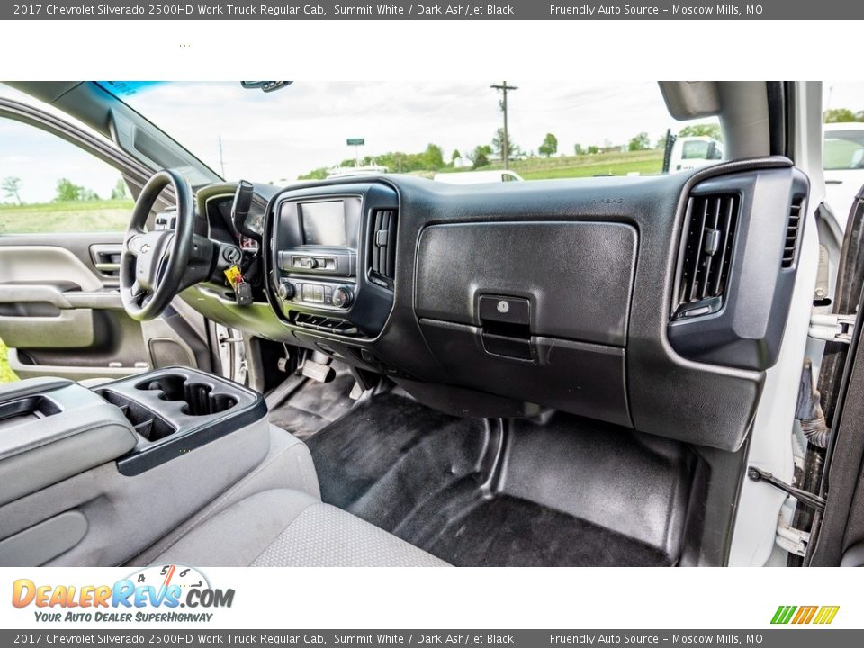 2017 Chevrolet Silverado 2500HD Work Truck Regular Cab Summit White / Dark Ash/Jet Black Photo #23