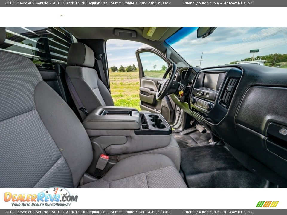 2017 Chevrolet Silverado 2500HD Work Truck Regular Cab Summit White / Dark Ash/Jet Black Photo #24