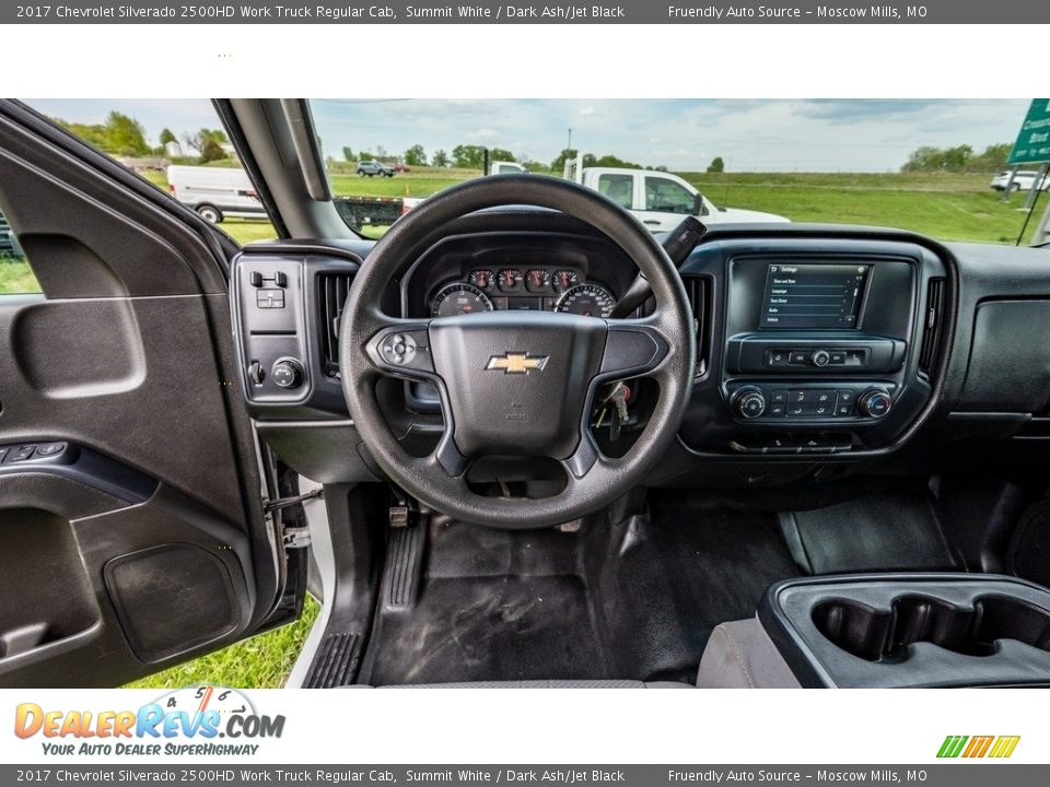 2017 Chevrolet Silverado 2500HD Work Truck Regular Cab Summit White / Dark Ash/Jet Black Photo #27